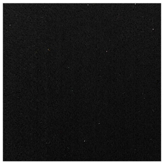 Filzplatte schwarz 1mm